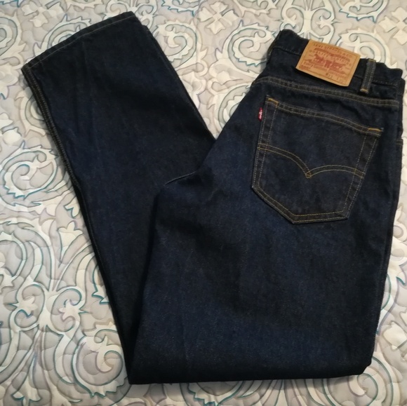 levi's 505 dark wash